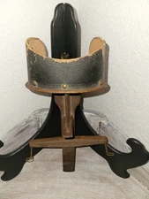 ANTIQUE WOOD & CARDBOARD SLIDE STEREOSCOPE VIEWER READER ANTIQUE VTG