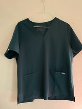 FIGS Technical Collection Casma Scrub Top Women Size XXL Hunter Green