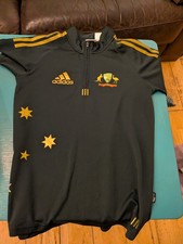 Australia ODI 2007 2008 cricket Adidas shirt jersey Commonwealth Bank vintage S