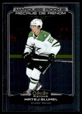 2022-23 O-Pee-Chee Platinum Marquee Rookies Matej Blumel RC #262