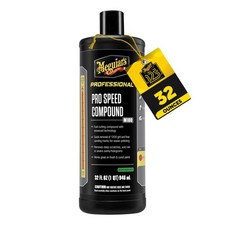 Meguiars Pro Speed Compound M10032 Fast-cutting Rubbing 32 Ounce Brown