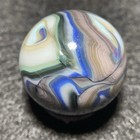Jabo Marbles-Frankie-Sea Blue/Smokey Magenta-Purple/Forest Green Swirl(.75") — photo 3