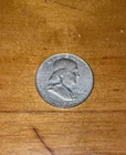 1958-D Franklin Half Dollar 50c Denver 90% Silver