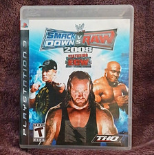 Tested  WWE SmackDown vs. Raw 2008 Featuring ECW PS3 T-Teen Wrestling Manual