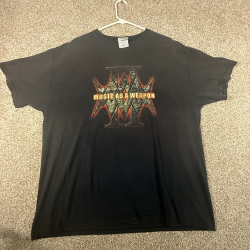 Vintage 2003 Disturbed "Music As A Weapon II" Concert Tour T-Shirt