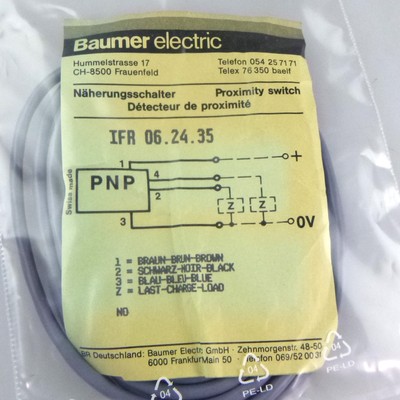Baumer electric Näherungsschalter IFR 06.24.35 OVP