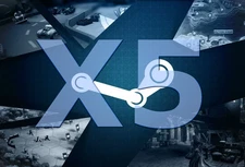 5x Random Steam Keys [PC, Region Free]