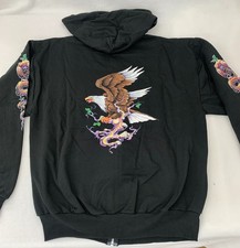 National Tattoo Assoc. Zip Hoodie Sweatshirt SH 