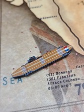 Axis and Allies Painted Pieces - ONE 3D Bearn Aircraft Carrier France