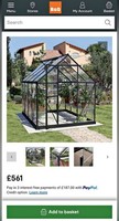 Palram Canopia Harmony 8x6 Ft Grey Polycarbonate Apex Greenhouse Polycarbonate