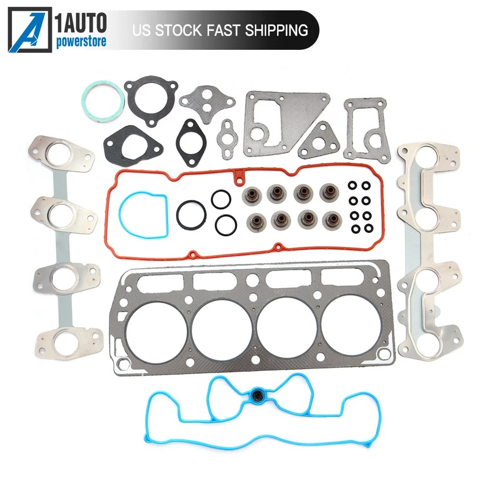 Juego de juntas de culata para Chevrolet S10 Cavalier GMC Sonoma Pontiac Sunfire 1998-2003 Foto 2 de 4