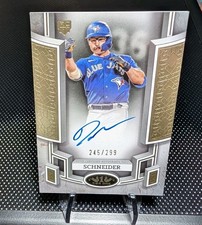 2024 Topps Tier One Break Out Auto 245/299 Davis Schneider #BOA-DS Auto 