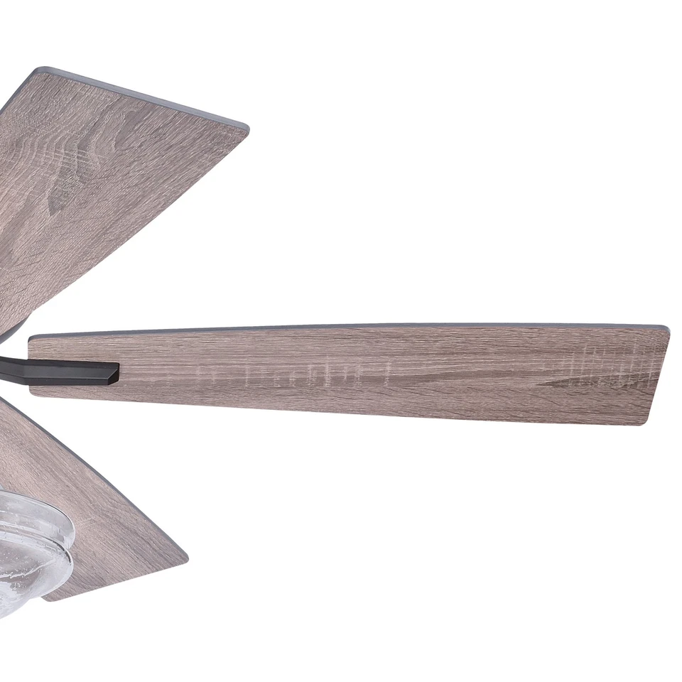 Ventilador de techo interior Vaxcel Lighting Huntley 52 Huntley 52" 5 aspas - níquel Foto 3 de 4