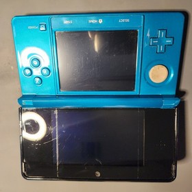 Nintendo 3DS Aqua Blue System W/ Charger 