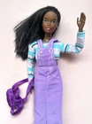 🤍 Barbie 🤍 1997 Vintage Purple Panic Christie Doll & Accessories #19667