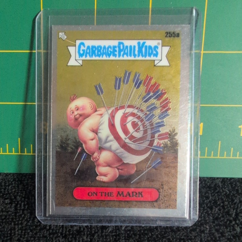 Garbage Pail Kids Trading Card - On The Mark #255a