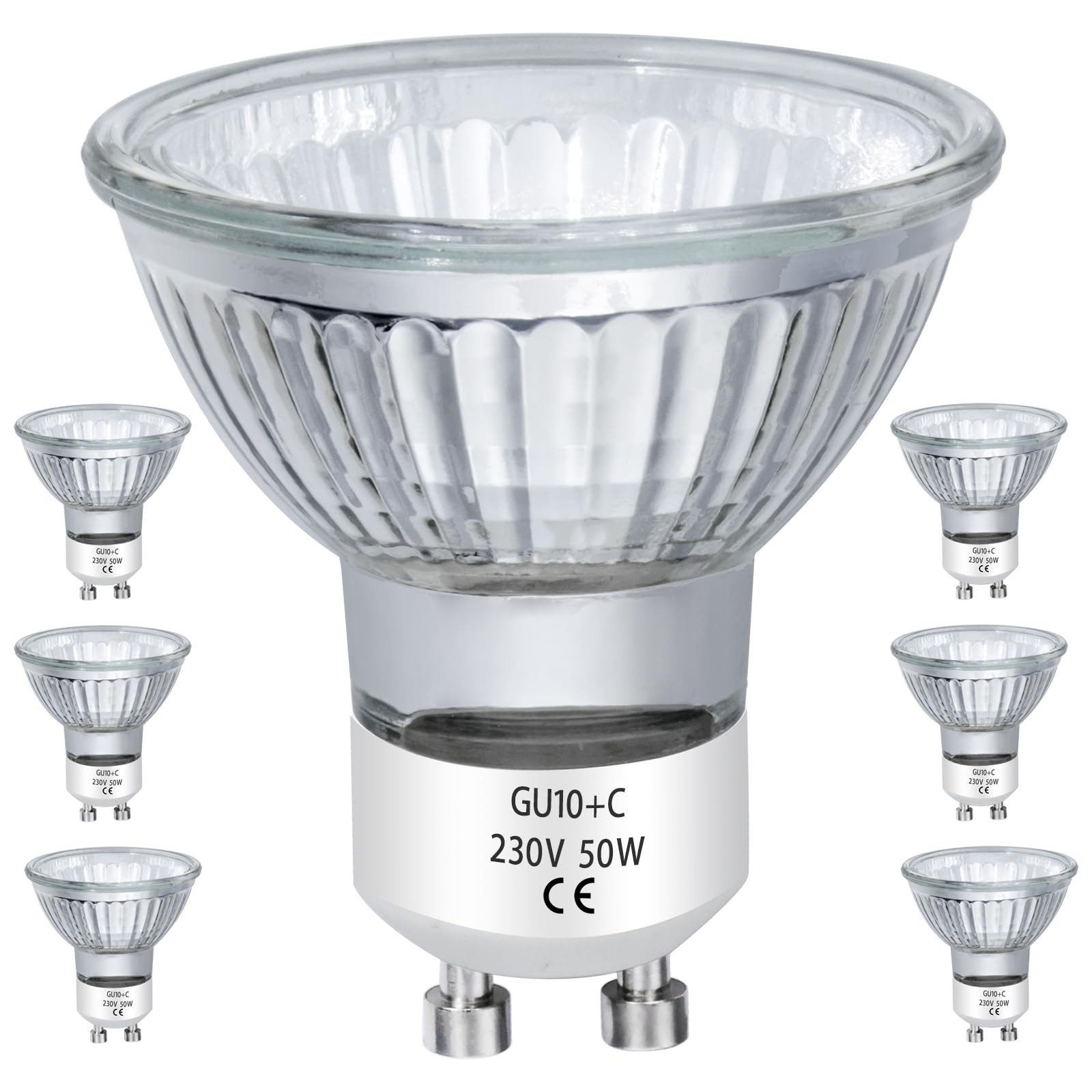 Ampoules halogènes GU10 50W MR16 pour remplacer les spots ternes