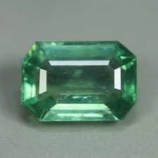 7.87 Cts_Ravishing !! Best Color_100 % Natural Unheated Green Apatite_Brazil