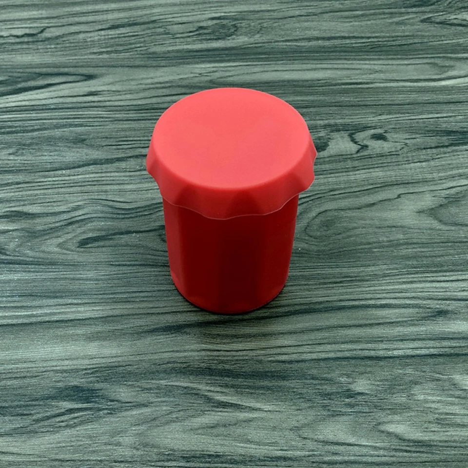 1/2* Molde de vidrio reutilizable para chupito de hielo Taza de cerveza de silicona Moldes de hielo Taza de hielo de cerveza Foto 2 de 4