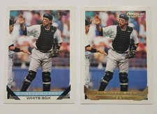1993 Topps Carlton Fisk #230- 2 CARD COMBO - Base Card & Topps Gold