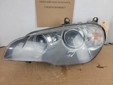 2011 2012 2013 Bmw X5 Driver Xenon Hid Headlight Adaptive All Mount Points