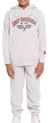 Hot Wheels Boy's Graphic Hoodie with Matching Jogger Pant, 2 Piece Set XS(4-5)