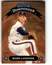 1992 Donruss Diamond Kings Mark Langston #DK-20 