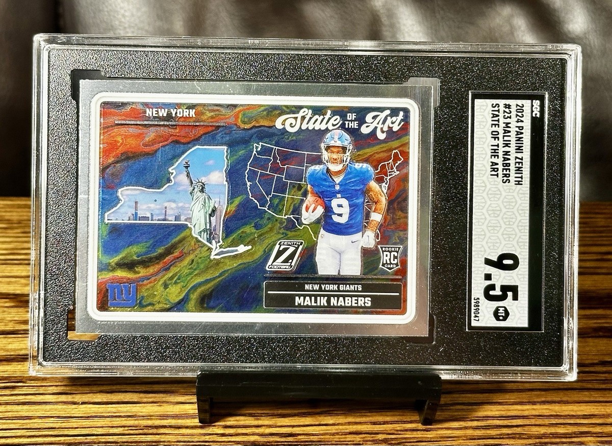 2024 Panini Zenith - State of the Art Malik Nabers #23 (RC