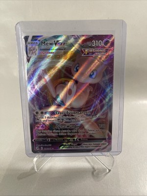   Pokemon Karte Mew Vmax 114/264 Fusionsangriff NM Deutsch