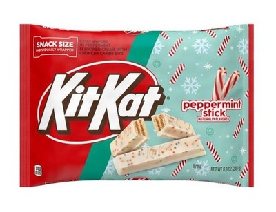 Kit Kat PEPPERMINT STICK Crisp Wafers Crunchy Candy Bits Limited Edition
