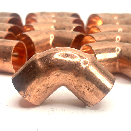 3/4" Copper Elbow CXC (90 Degree) Sweat Fitting Lot of 15