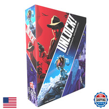 Asmodee Unlock Extraordinary Adventures Card Game - Escape Room-Inspired Cooper
