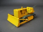 VTG Lesney Matchbox 18d Yellow CAT Caterpillar D8 Bulldozer Green Track Dozer NR