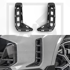 Pre-Preg Dry Kohlefaser Frontsto�stange L�ftungsblenden passt f�r BMW X5 (G05 LCI)