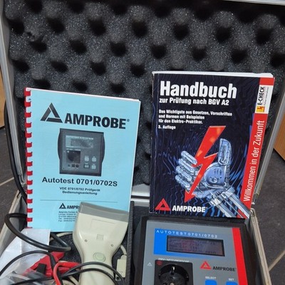 Amprobe Autotest 0701/0702 tragbarer Gerätetester mit digitaler Anzeige