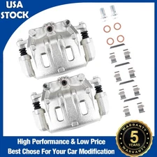 Pair Front Brake Calipers with Bracket For Chevrolet Captiva Sport 2012-2015 All