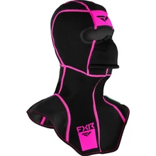 FXR Black/Pink Cold-Stop Anti-Fog Balaclava 4-way Omni-Stretch Full Coverage