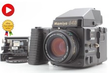  N MINT Mamiya M645 Super AE Prism Finder C 80mm f/2.8 N Lens 120 Back JAPAN