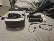 PC + PlayStation VR Headset + 3D Headphones + DUAL MOTION CONTROLLERS