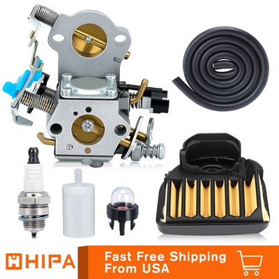 #ad WTA29 Carburetor for Husqvarna 455 460 Rancher Jonsered CS2255 Air Filter bulb $15.71