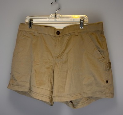 Boston Traders Women s Utility Shorts Tan Size 16 NWT Outdoor Hiking Casual