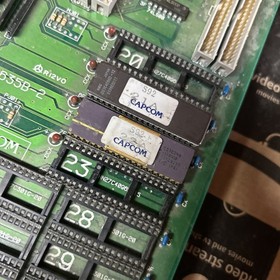 Original Not Working Street Fighter 2 Capcom ARCADE Video GAME PCB BOARD O17-5