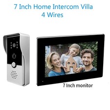 7inch Video Intercom System Doorbell Camera M...
