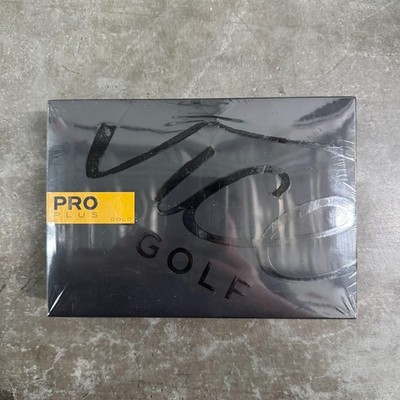 Vice Pro Plus Gold Golf Balls 1 Dozen (12 Balls) Limited Edition - NEW Sealed!