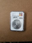 2025 EAGLE $1. STAR PRIVY  MS 70 FDOI NGC Signed  M. GAUDIOSO