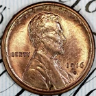 1916-S SUPERB+ BLAZING RED GEM BU MS LINCOLN WHEAT PENNY DC495 FROM HOARD