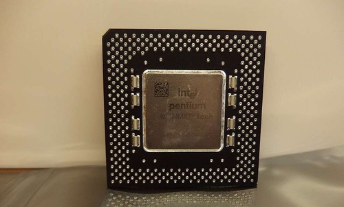 Intel Pentium MMX, 200MHz / 66MHz, Sockel 7 Prozessor _c - Bild 3 von 4