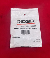 33150 RIDGID F-367S 6S Heavy Duty Pipe Cutter Wheel For Stainless