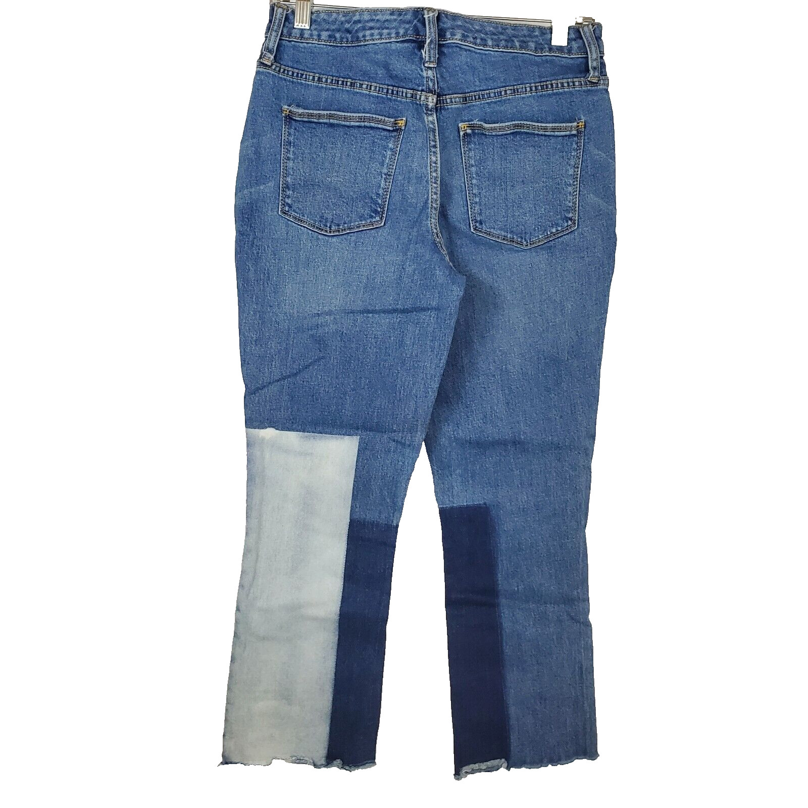 Women's UNIVERSAL THREAD Jeans Patchwork Straight… - image 5