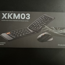 PROTOARC XKM03 FOLDABLE KEYBOARD AND MOUSE COMBO OPEN BOX